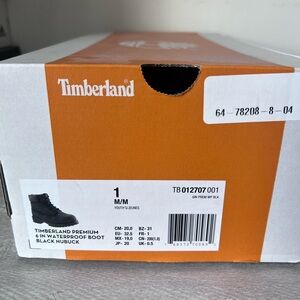 Timberland Black Nubuck Boots